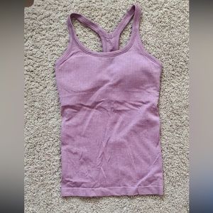 LULULEMON full length ebb to street tank top size 4